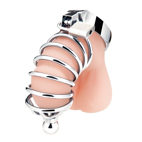 Cárcel de Juego Uretral Blue Line - Plata