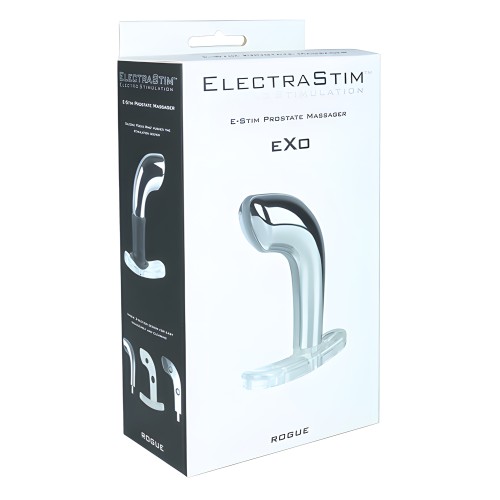 ElectraStim Exo Rogue Masajeador Prostático Plata