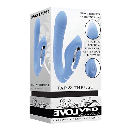 Evolved Tap & Thrust Vibe Doble - Placer Definitivo
