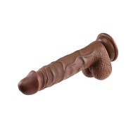 Dildo Realista de 8" - Oscuro