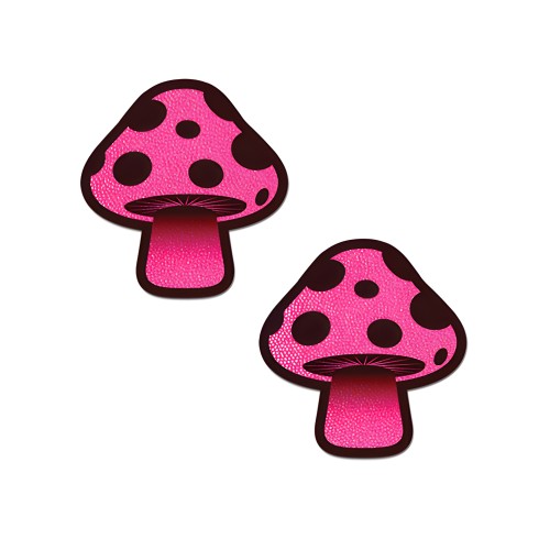 Pastease Premium Shroom Nipple Pasties - Atrevidos y Elegantes