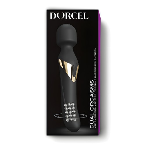 Varita Dual de Orgasmos Dorcel - Negro/Oro