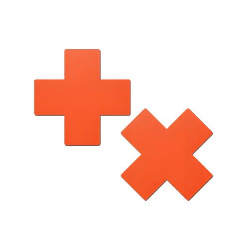 Pastease Basic Plus X Black Light Reactive - Neon Orange O/S