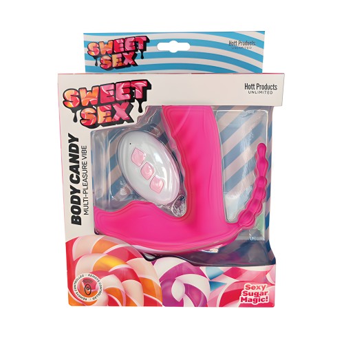 Vibrador de Placer Múltiple Sweet Sex Body Candy