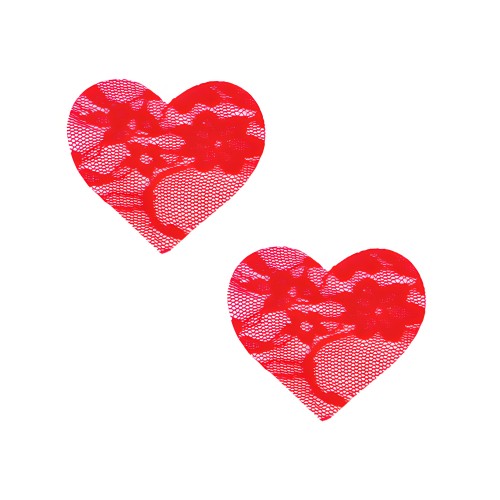 Pasties de Encaje Corazón Neva Nude