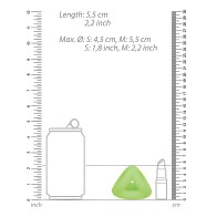 Shots Ouch Cock Ring Ball Strap Glow in the Dark