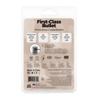 First Class Mini Rechargeable Bullet - Silver