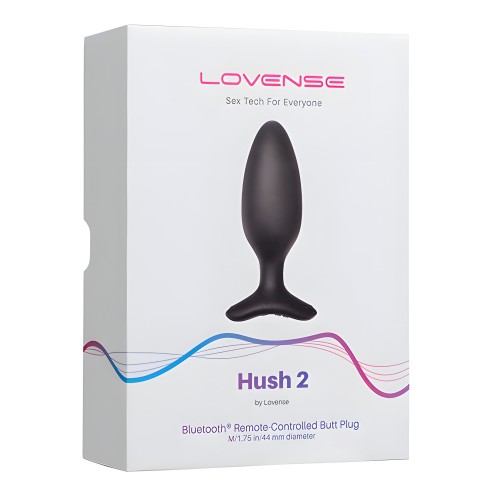 Lovense Hush 2 1.75" Butt Plug - Black