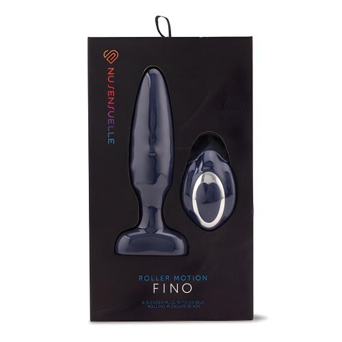 Nu Sensuelle Fino Roller Motion Plug Navy Blue