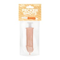 Jeringa Pecker Shot - Carne | Accesorio Divertido para Fiestas
