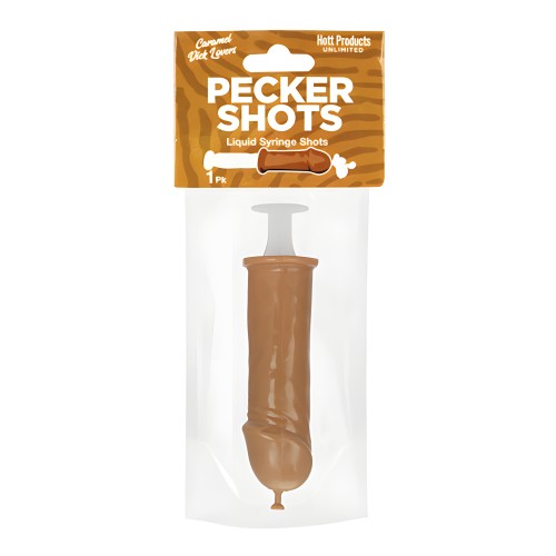 Pecker Shot Syringe - Brown | Fun Party Accessory