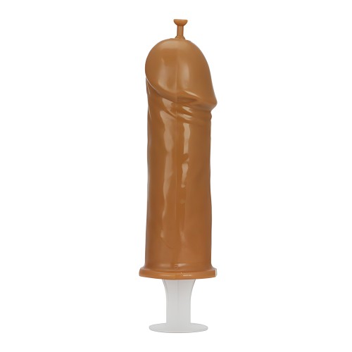 Pecker Shot Syringe - Brown | Fun Party Accessory