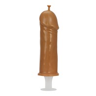 Pecker Shot Syringe - Brown | Fun Party Accessory
