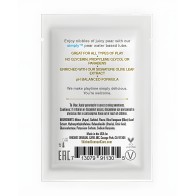 Wicked Sensual Care Simply Water Based Lubricant - .1 oz Pear