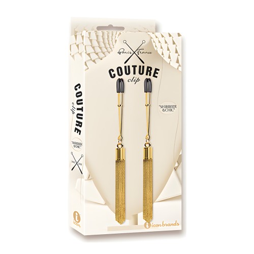 Pinzas de Pezón de Lujo Couture Clips