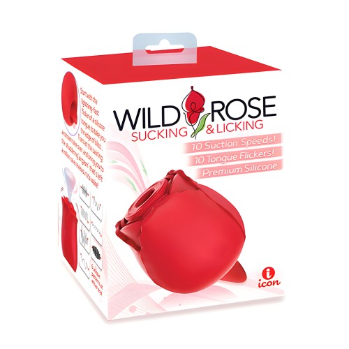 Vibrador de Lengua Wild Rose