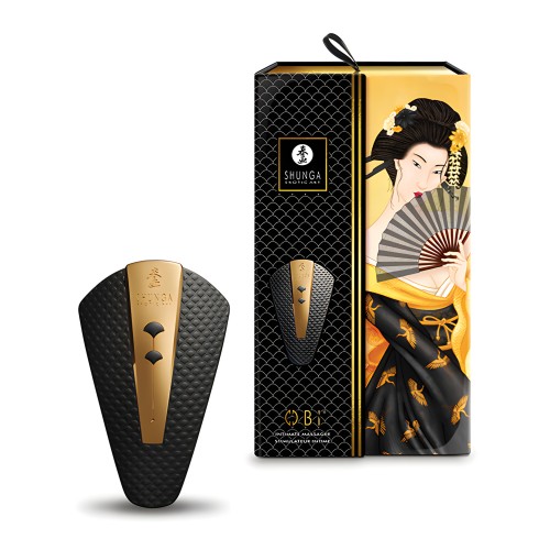 Shunga Obi Intimate Massager - Black