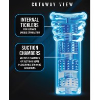 Blush M for Men Soft & Wet Magnifier Stroker - Clear