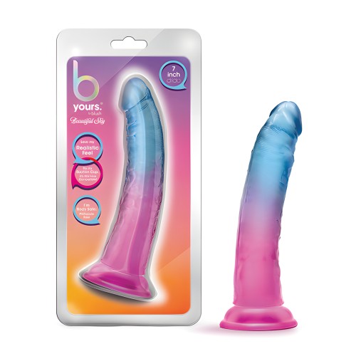 Blush B Yours 7" Dildo Hermoso Cielo - Atardecer