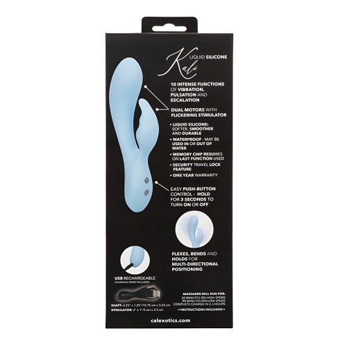 Contour Kali Flexible Dual Massager - Blue
