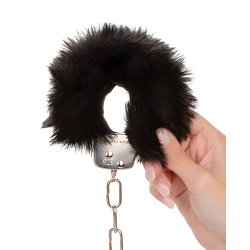 Ultra Fluffy Furry Cuffs - Black