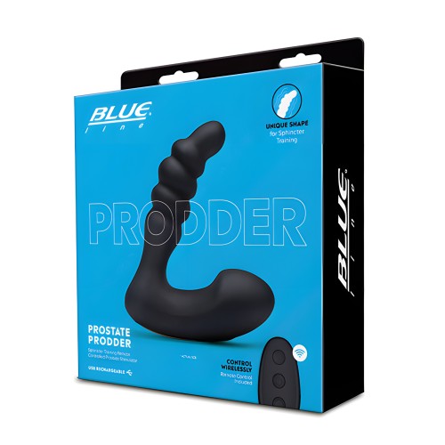 Blue Line Vibrating Prostate Prodder - Black