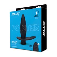 Plug Anal Vibrador Blue Line Pointer