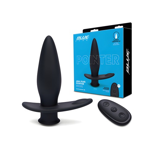 Plug Anal Vibrador Blue Line Pointer