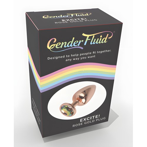 Plug Excite! Gender Fluid - Oro Rosa