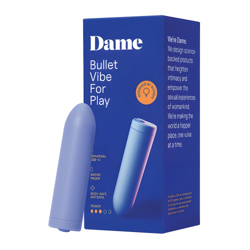 Dame Zee Bullet Vibrator - Periwinkle