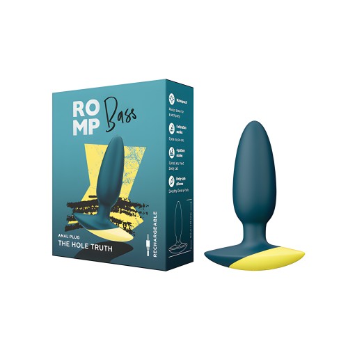 Plug Anal Vibrante ROMP Bass - Verde