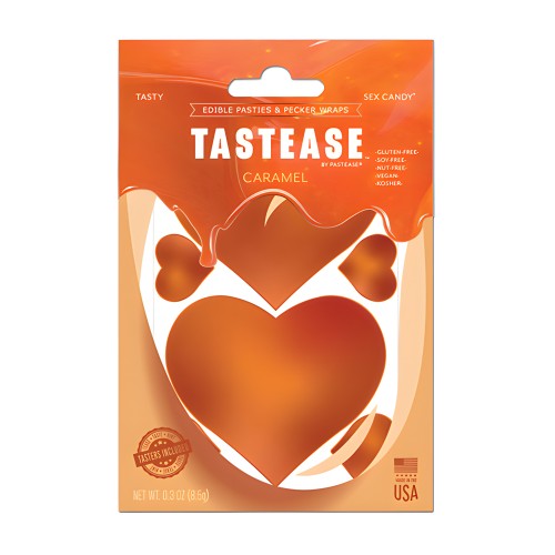 Pastease Tastease Pasties Comestibles y Envolturas - Caramelo O/S