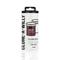 Clone-A-Willy Silicone Refill Deep Tone