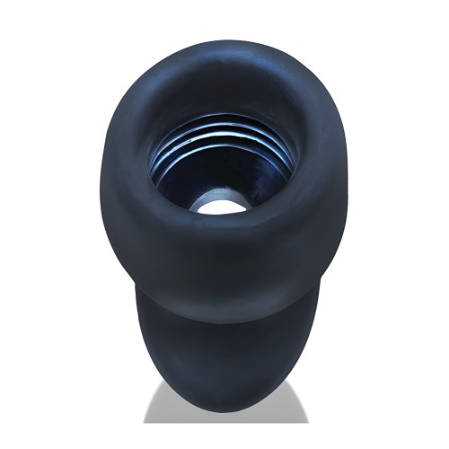 Oxballs Morphhole 2 Gaper Plug Large - Black Ice