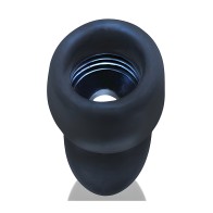 Oxballs Morphhole 2 Gaper Plug Large - Black Ice