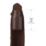 Fantasy X-tensions Elite 7" Extension w/Strap - Brown
