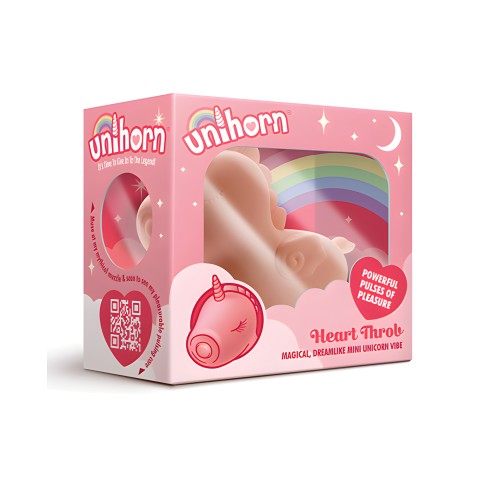 Unihorn Heart Throb - Pink Vibrator