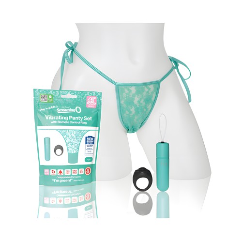 Screaming O My Secret 4T Panty Vibe w/Remote - Kiwi