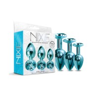 Juego de Plugs Anal Nixie - Azul