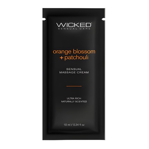 Crema de Masaje Wicked Sensual Care Naranja y Pachulí