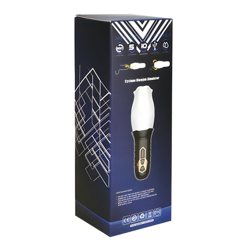 Simulador de Sexo Oral Cyclone - Negro