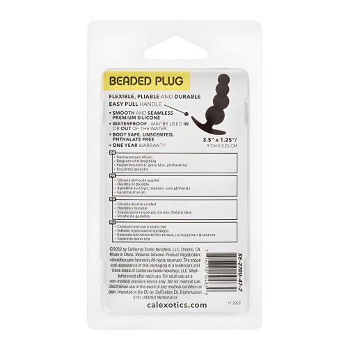 Boundless Beaded Plug - Flexible and Phthalate Free