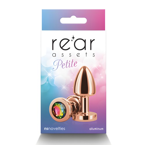 Juguete Anal Rear Assets Rose Gold Petite Arcoíris