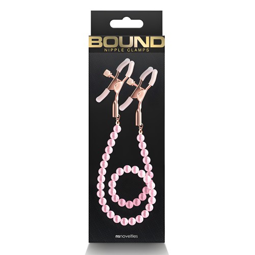Pinzas para Pezones Bound DC1 - Rosa