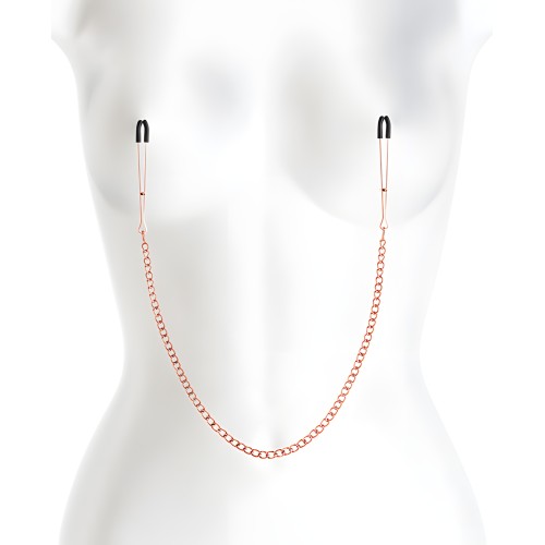 Pinzas para Pezones Bound DC3 - Oro Rosa