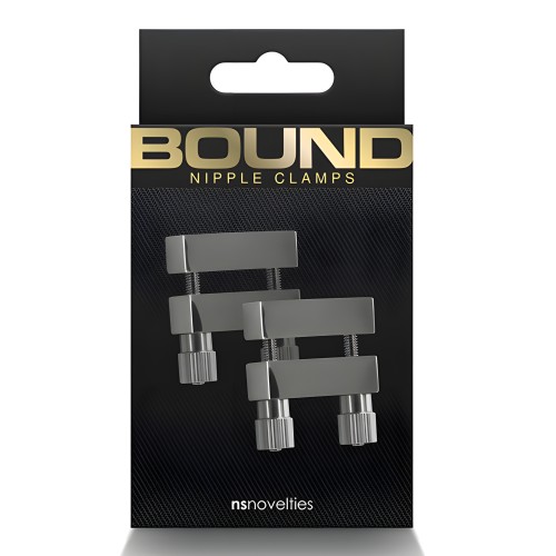 Pinzas para pezones Bound V1 - Gunmetal
