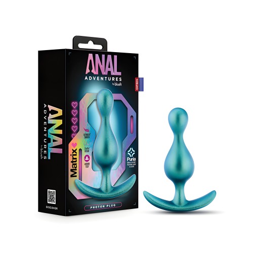 Plug Anal Blush Adventures Matrix Photon - Teal