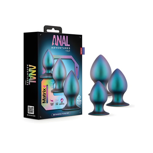 Kit de Tapones Anal Matrix Metaverse