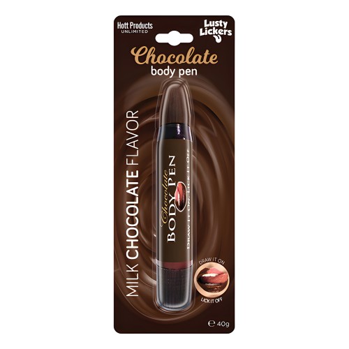 Bolígrafo Corporal de Chocolate con Leche