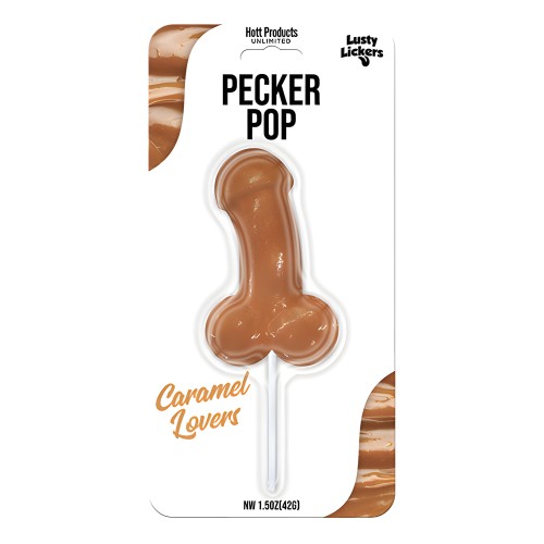 Lusty Lickers Caramelo en Forma de Pene